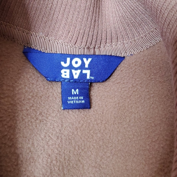 NWOT Joy Lab Quarter Zip Sherpa Jacket - Picture 7 of 9